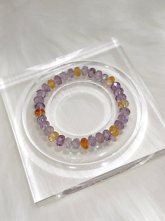 Faceted Ametrine