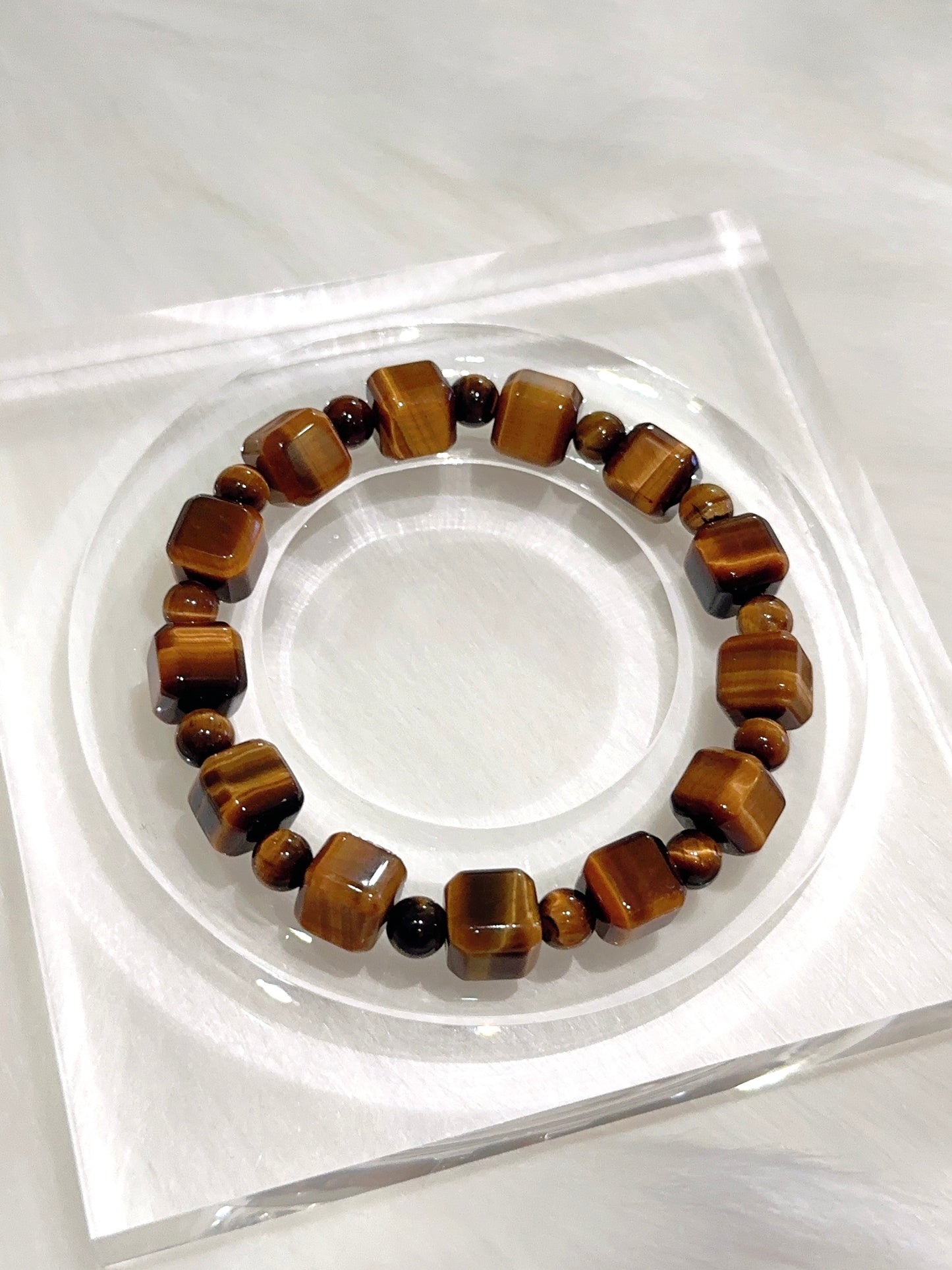 Tiger’s Eye cube