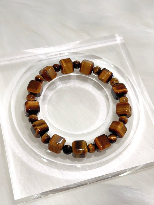 Tiger’s Eye cube