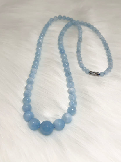 Aquamarine necklace