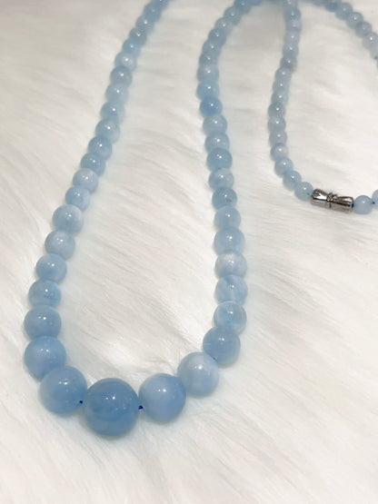 Aquamarine necklace